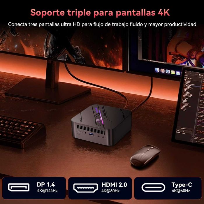 MINI PC Blackview Mp100 Ryzen 7430U. POTÊNCIA de outro mundo, QUE CABE NA PALMA DA MÃO!