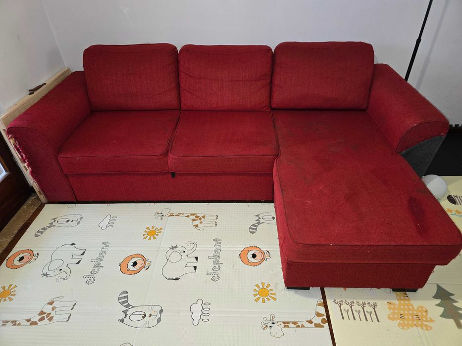 Sofá  chaise longue para restauro