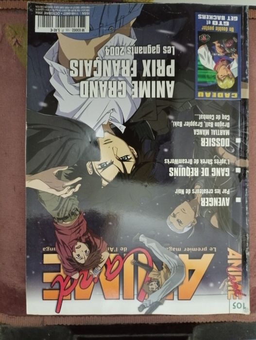 revistas Anime antigas