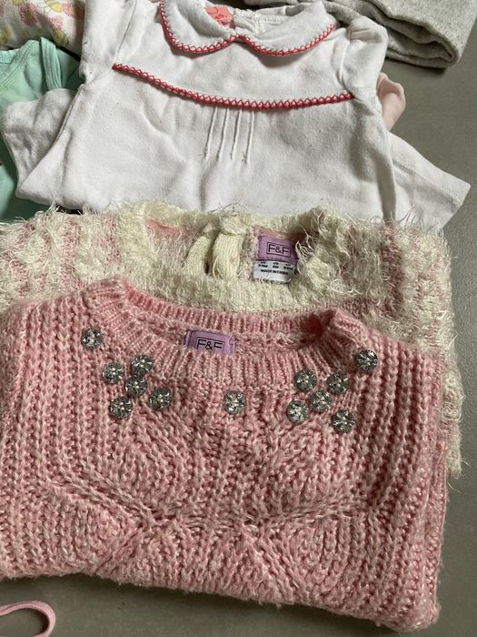Bardzo duża paka ubranek + śpiworki do 68 cm