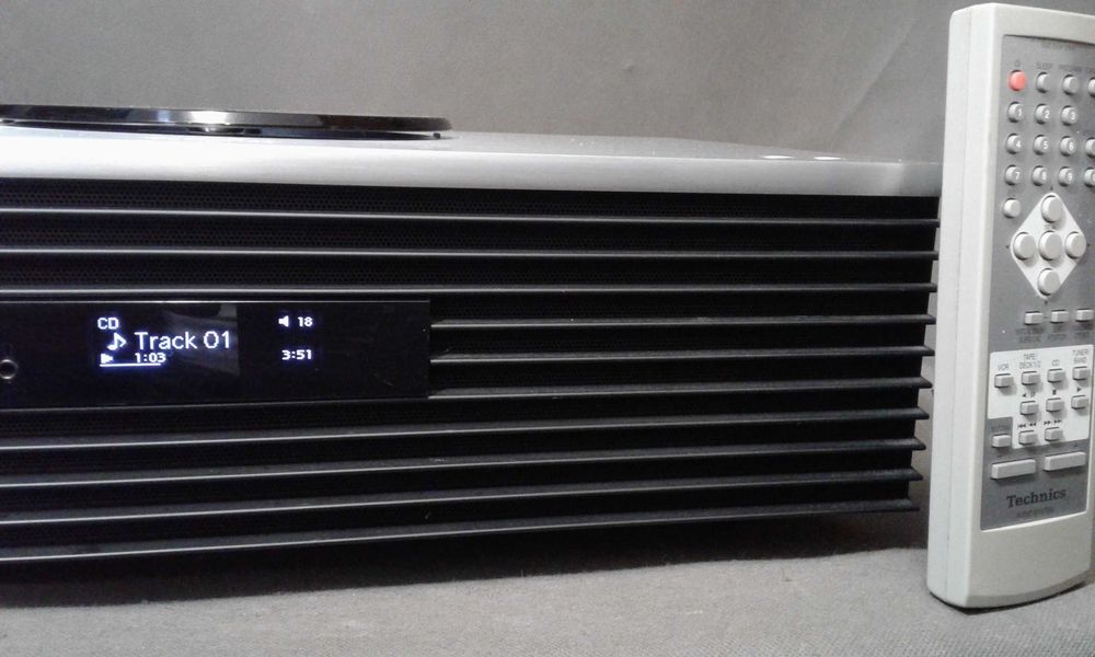 TECHNICS SC-C70, pilot, zestaw stereo