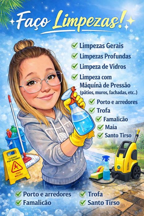 Faço Limpezas Porto