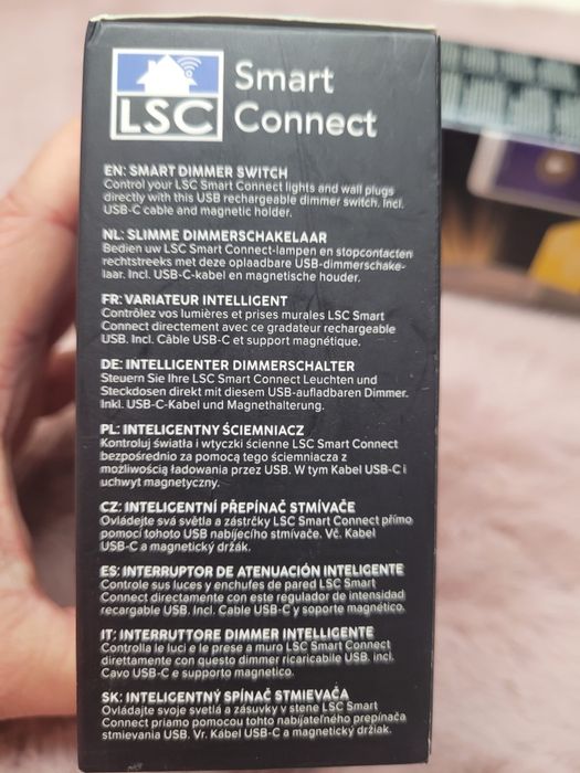 Sterownik ściemniacz światła LSC Smart WiFi