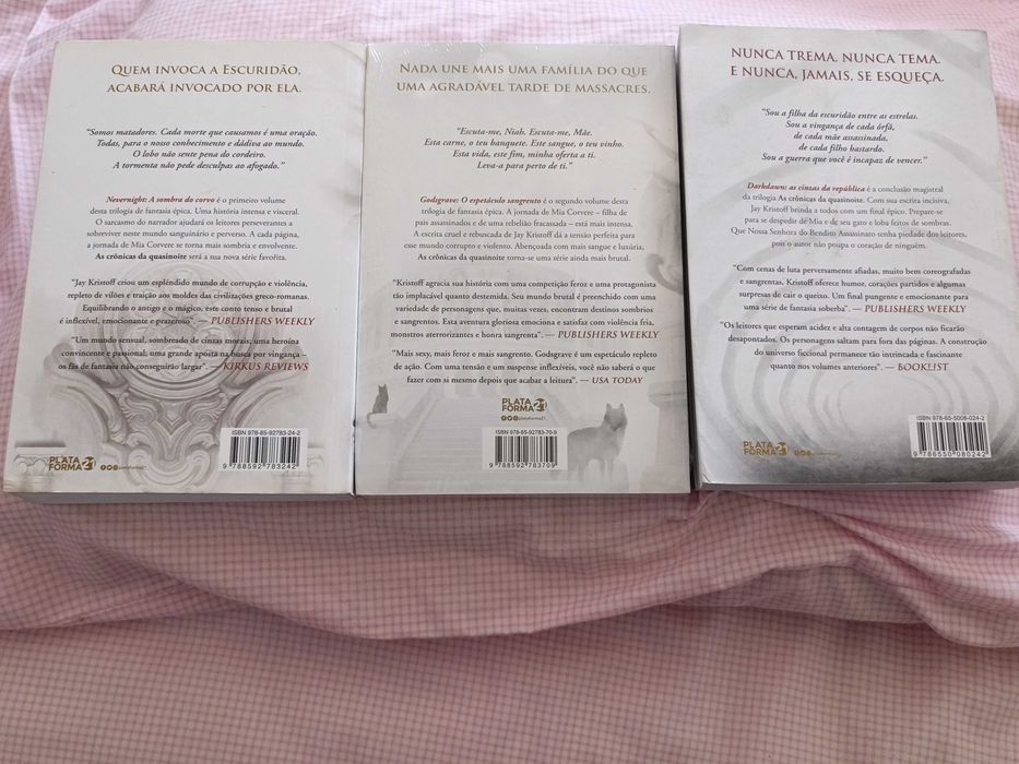 Trilogia Crônicas da Quasinoite - Jay Kristoff