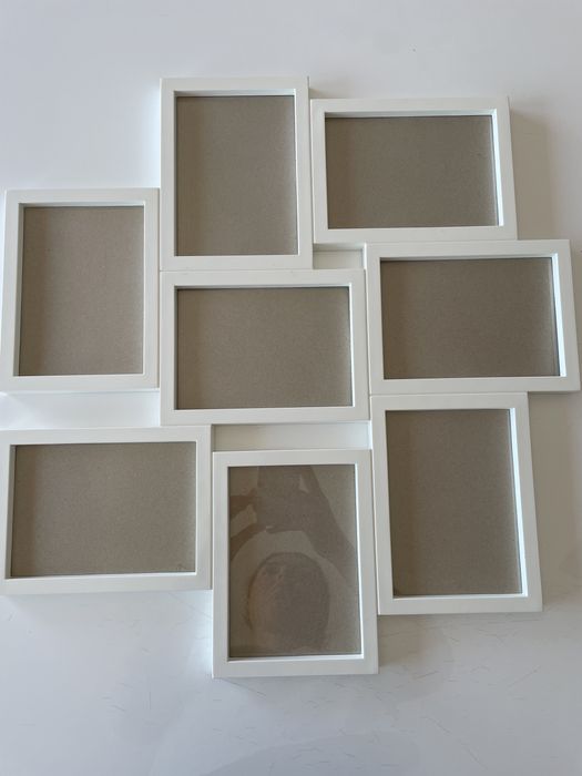 Moldura Ikea para 8 fotos