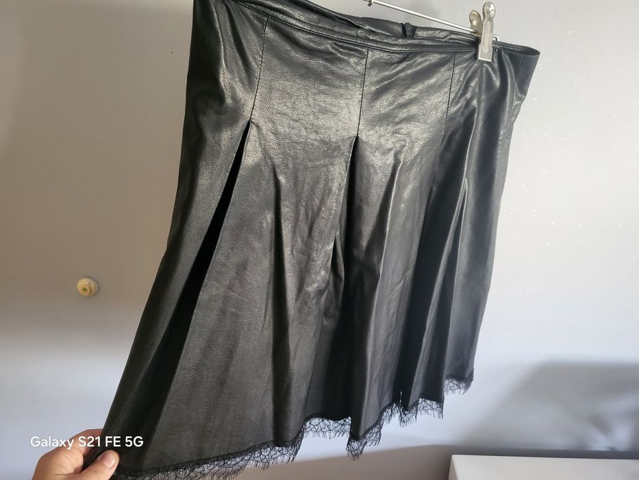 Spódnica skórzana zara M