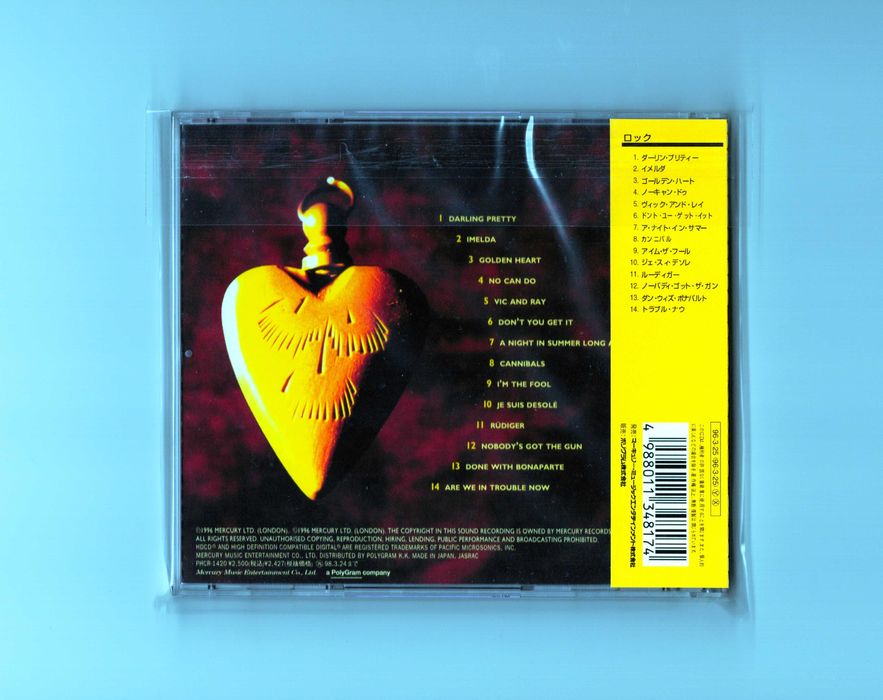 Mark Knopfler Golden Heart 1wydanie cd Japan