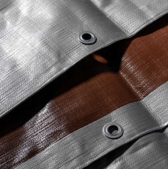 PLANDEKA Bardzo Gruba Okryciowa 4x6 8x10m Rozmiary Mrozoodporna 260g