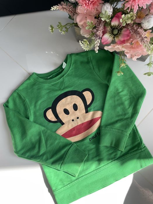 Bluza dla chłopca chłopięca 116 cm zielona