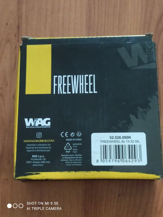 Cassete de 8 velocidades para bicicleta... Nova..