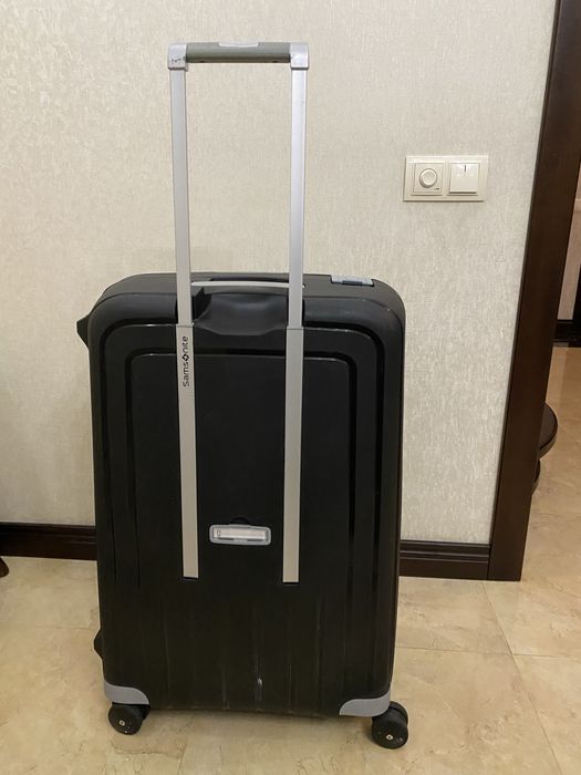Чемодан Samsonite S'CURE Black 75см