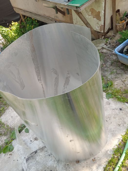 Лист алюминиевый гладкий 2000x1000x0.8 мм