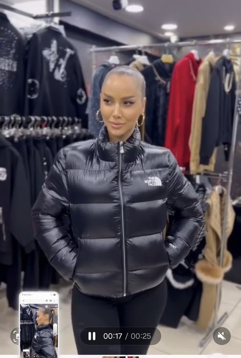 Пуховик The North Face 

Оригінальна Фурнітура та змійка 
Y
