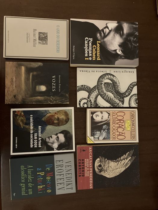 Literatura - preço unitário (portes incluídos)