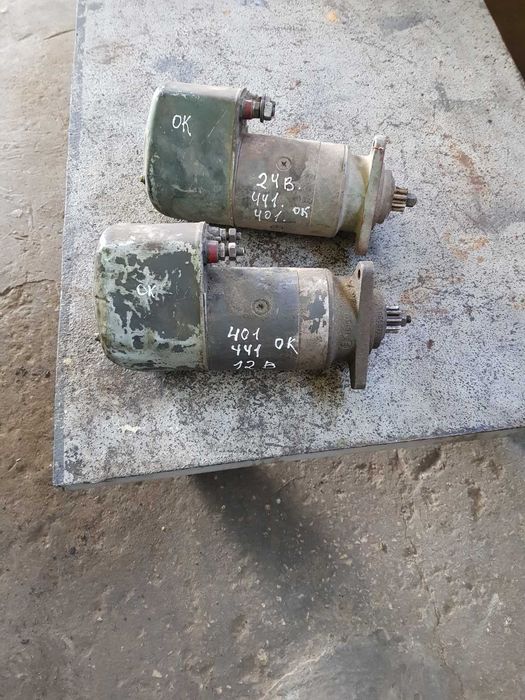Стартер на двигун Mercedes-Benz OM 441, 401. Claas lexion, стартера