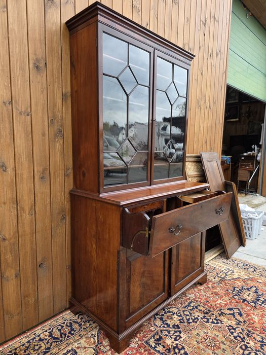 Oryginalna angielska sekretara sekretarzyk biurko witryna #2108 Węgrów