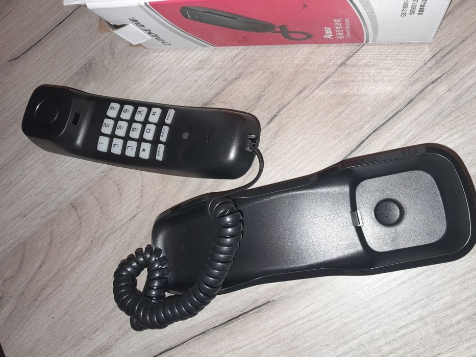 Telefon stacjonarny chino a061 czarny