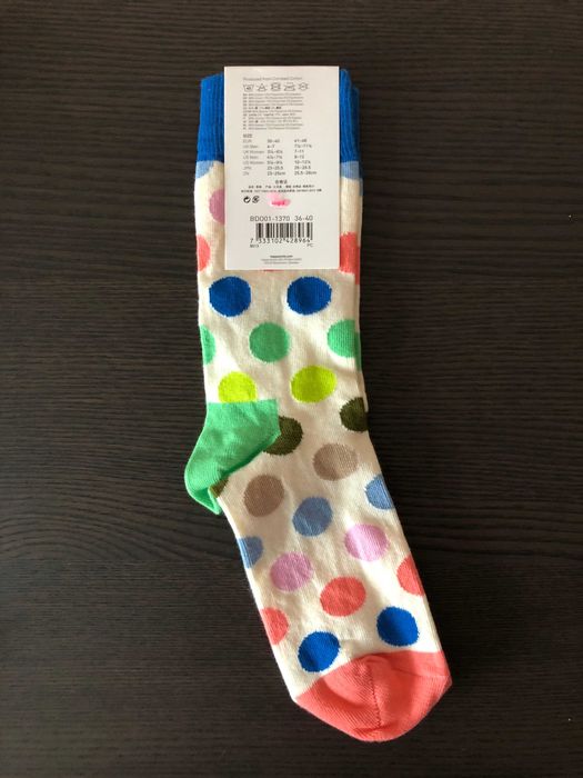 Happy Socks nowe z metką skarpetki 36-40 bawełna r. 36,37,38,39,40