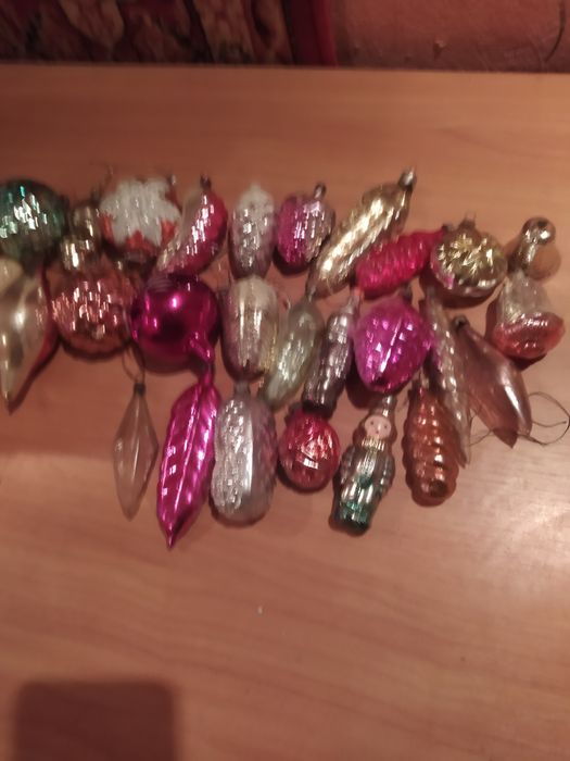 Ёлочные игрушки из СССР