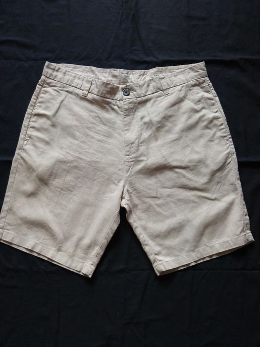 Spodenki lniane męskie