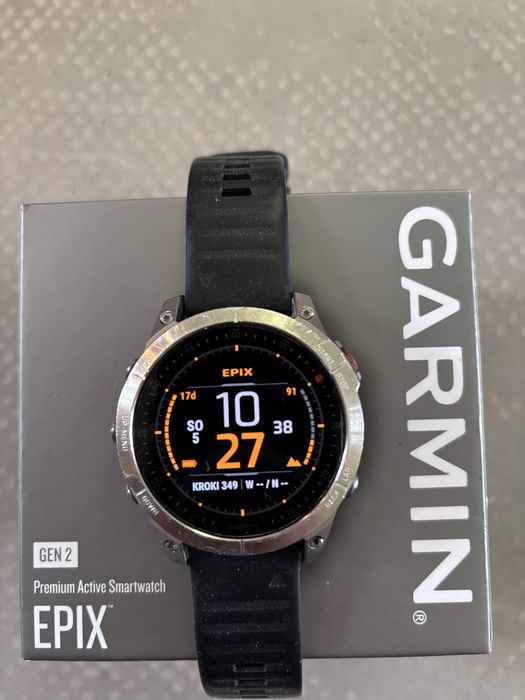 Garmin Epix Gen 2 47 mm AMOLED + PL Topo + komplet