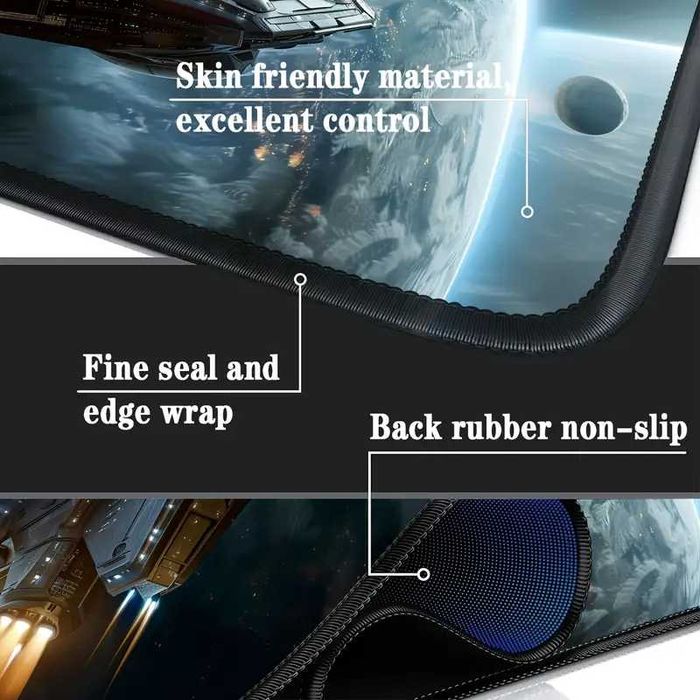 Tapete rato grande XXL Spaceship