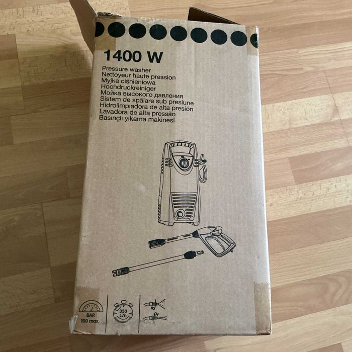 Lavadora de alta pressão 1400 w mais mangueira de 15metros
