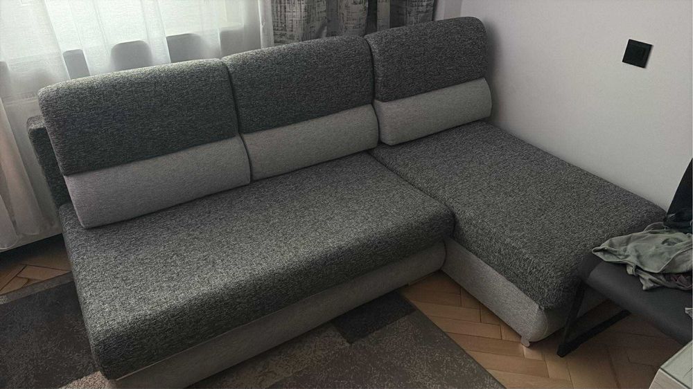 Kanapa wersalka szara