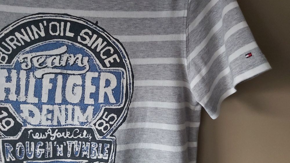Tommy Hilfiger bluzka koszulka S-M