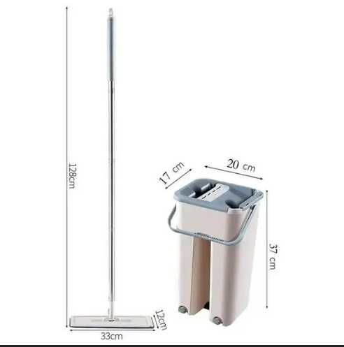 Швабра лентяйка Відро Самовіджим Ледарка з віджимом Ведро Отжим