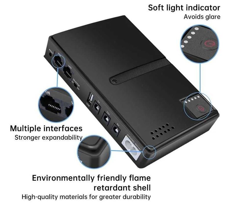 ДБЖ UPS для роутера, маршрутизатора, камери,  (1018)