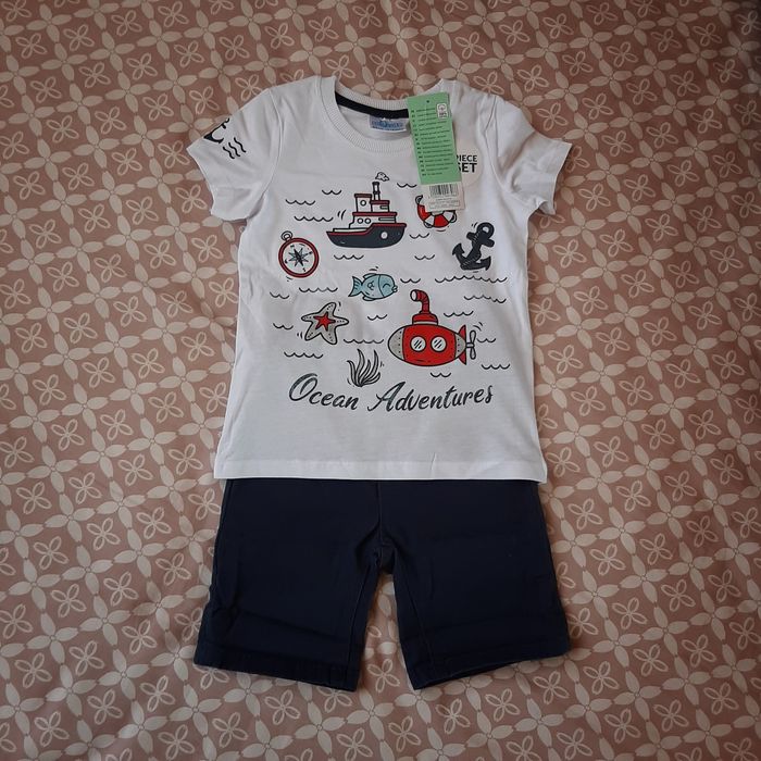 КОСТЮМЧИК Футболка+Шортики для мальчика (1-1,5 годика)