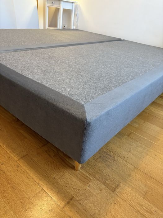 2 bases de cama, cinzento, 90x200cm da loja Decor Sofas