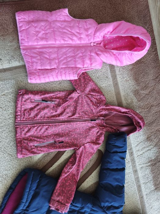 Bluza Softshell ,bezrękawnik roz 98-104