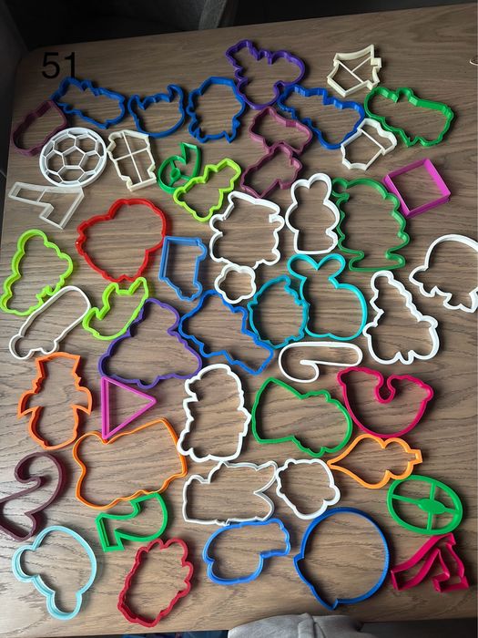 Форми для пряників, печива з трафаретами