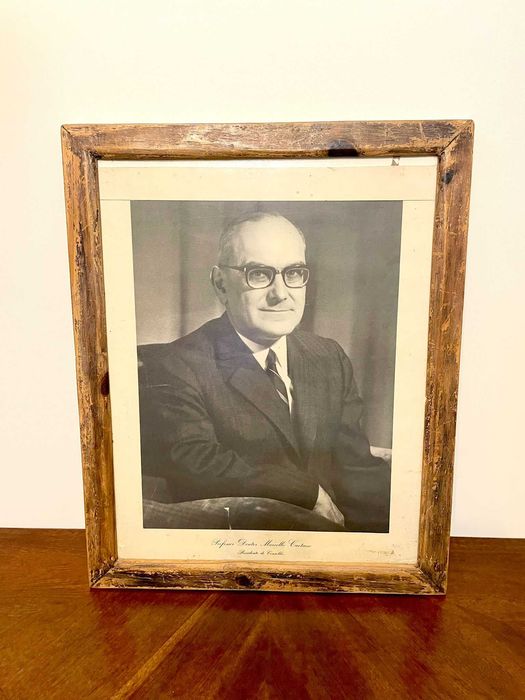 Retrato oficial de Marcelo Caetano, produzido entre 1968 e 1974
