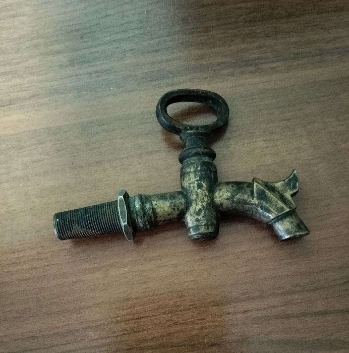 Кран для бочки, СРСР, латунь/бронза