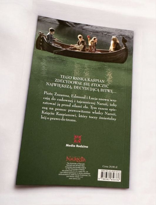 Nowa książka „Książę Kaspian” – Opowieści z Narnii, C.S. Lewis