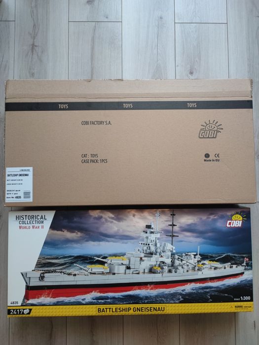 Cobi SLAGSCHIP GNEISENAU Constructiespellen