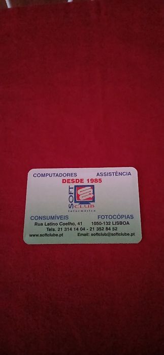 Calendário de bolso Soft Club Informática