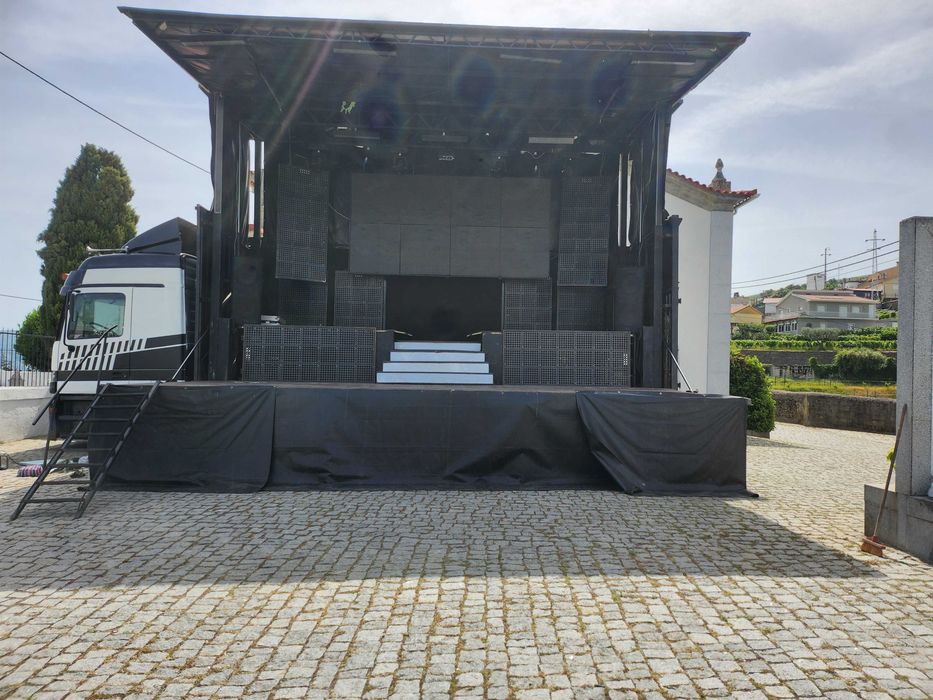Vendo camiao palco