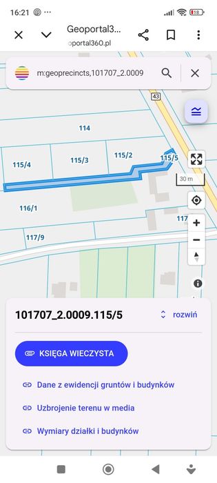 Na sprzedaż 3 działki budowlane – Kamionka, gm. Pątnów wycena za jedną.