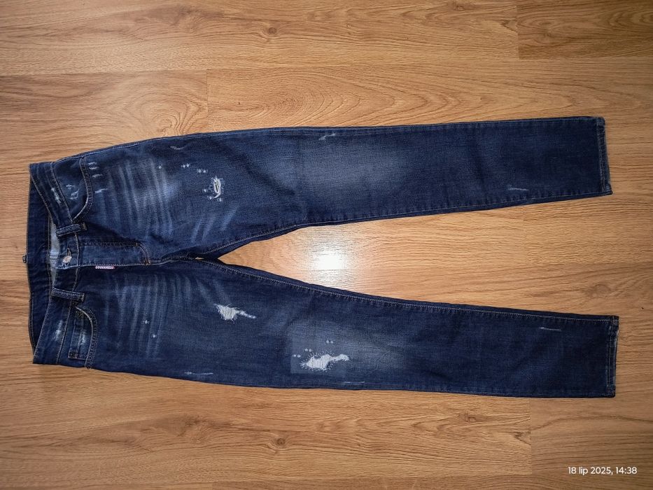 Promocja Spodnie Jeansowe Dsquared2 M roz 42 jedyny taki model