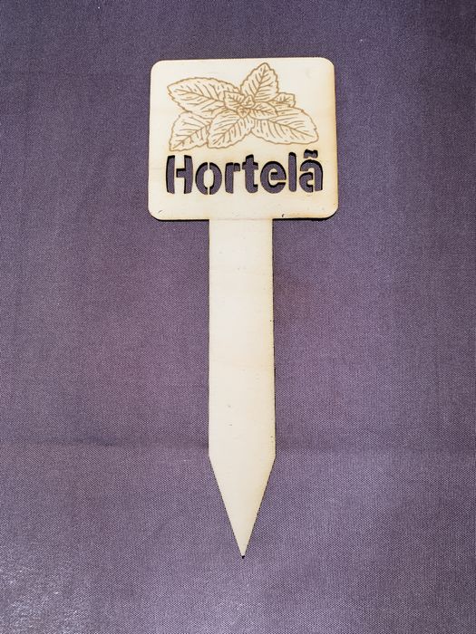 Placas identificativas para Horta Caseira