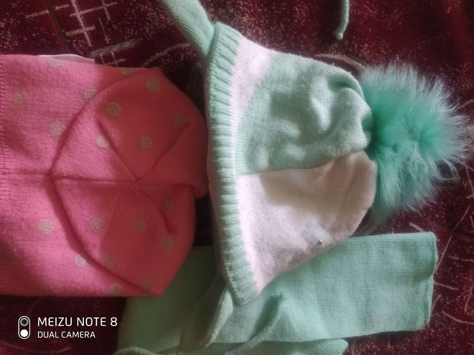 Осенние, весенние,зимние шапочки