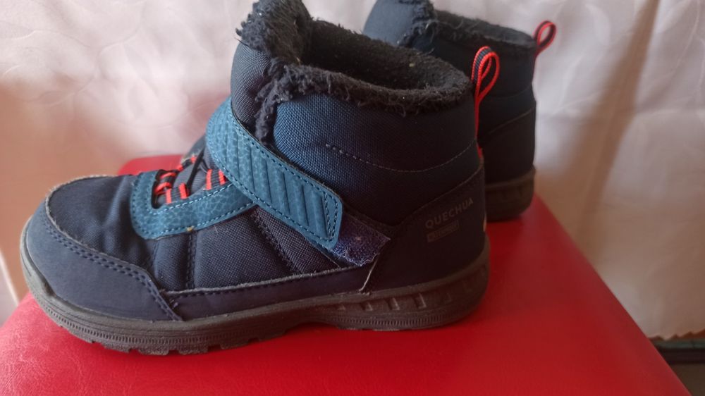 Kozaki chłopięce Quechua rozm. 31 dł. wkładki 19,5cm