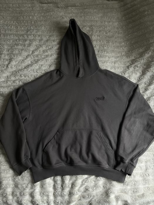 худі smash сіре базове з вишитим лого