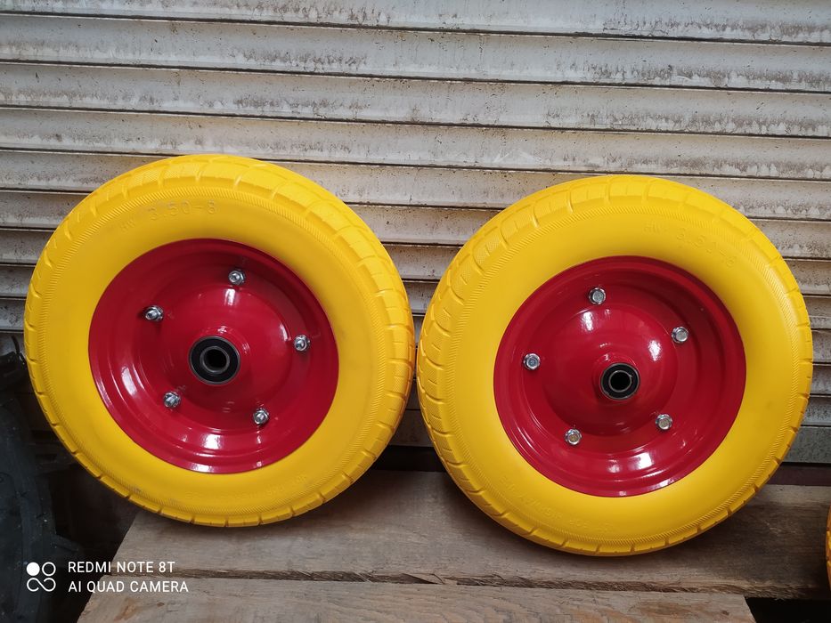 Колеса на тачку, колеса без камерные, колеса пена.: 280 грн. - Садовий ...