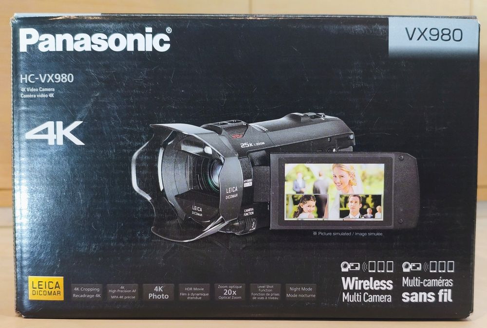 Цифрова відеокамера Panasonic HC-VX980EE-K