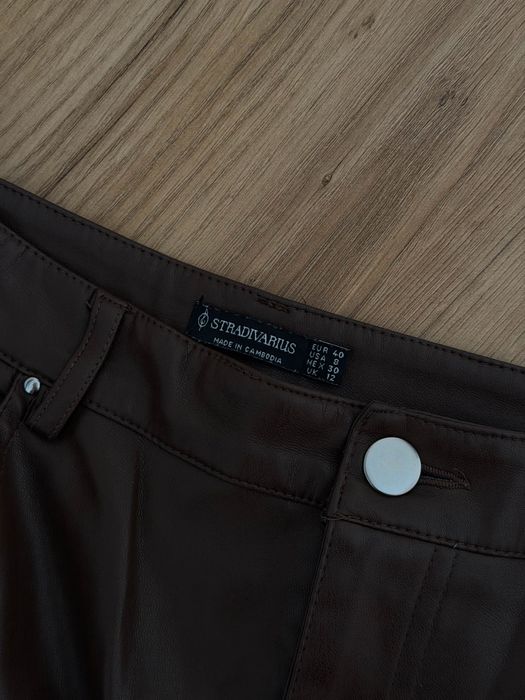 штані шкіряні жіночі Stradivarius